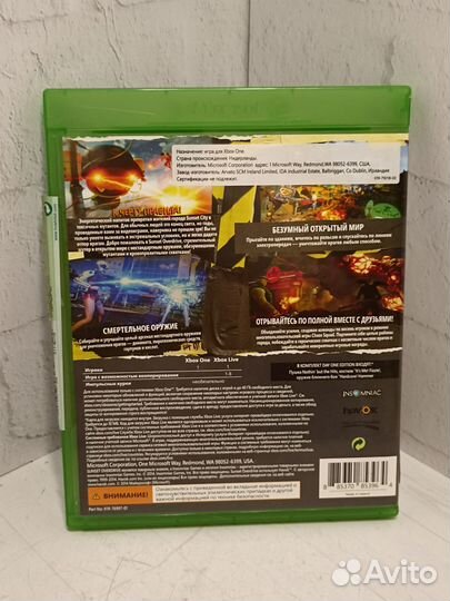 Игра Sunset Overdrive Xbox One