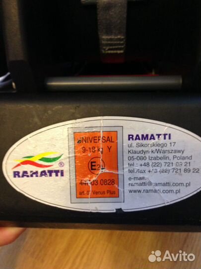 Ramatti 9-18kg