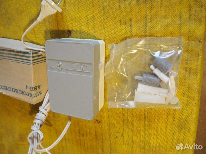 Микрокомпрессор для аквариума аэн 4