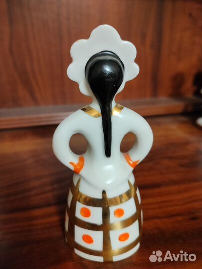 Матрешка невеста дулево фарфор СССР