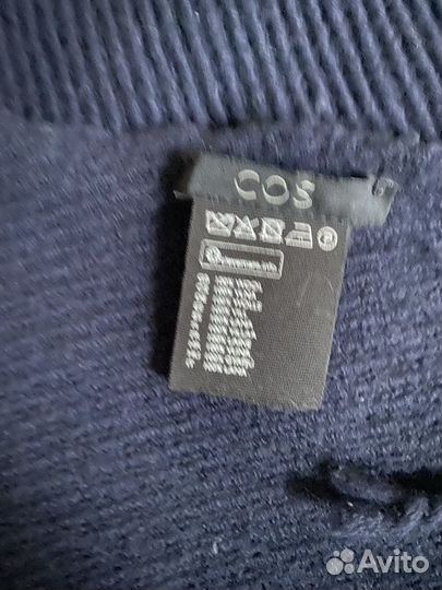 Шарф Cos,палантин шерсть,шапка TopTop