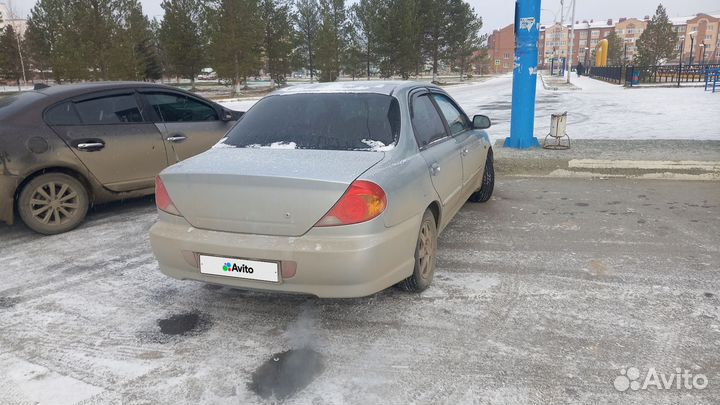 Kia Spectra 1.6 МТ, 2007, 450 000 км