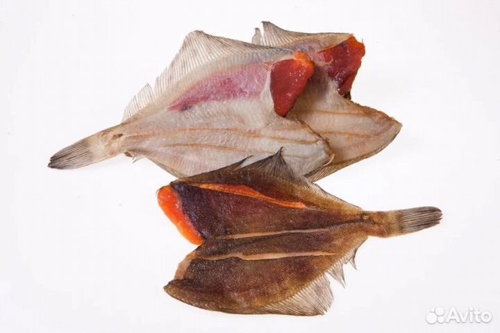 Камбала вяленая с икрой