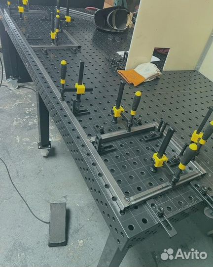 3Д стол для сварки 1000х800х100 толщиной 10 мм