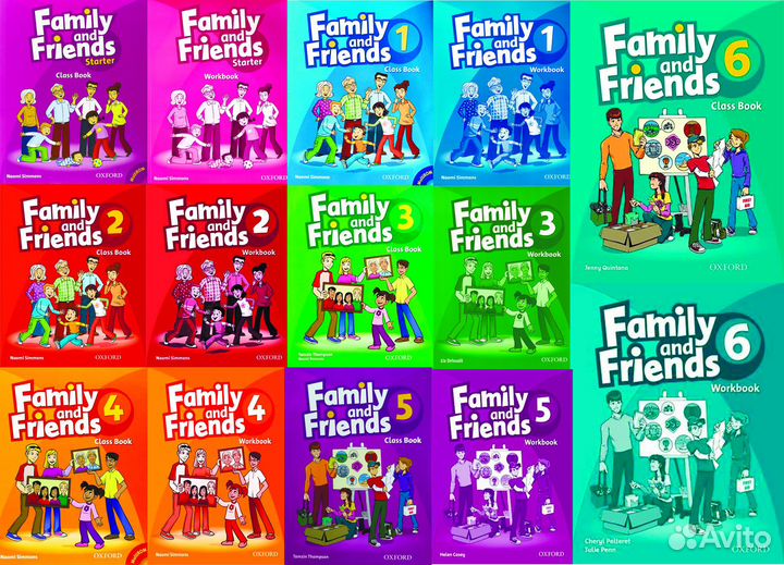 Family and friends: Starter,1,2,3,4,5,6