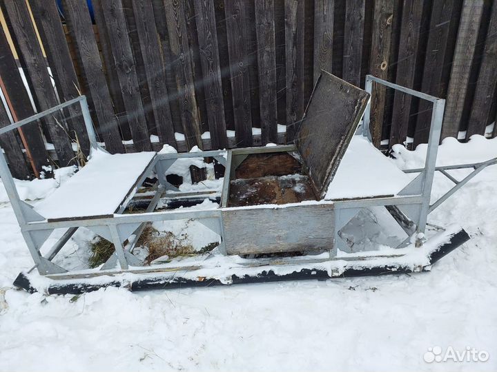 Сани для снегохода