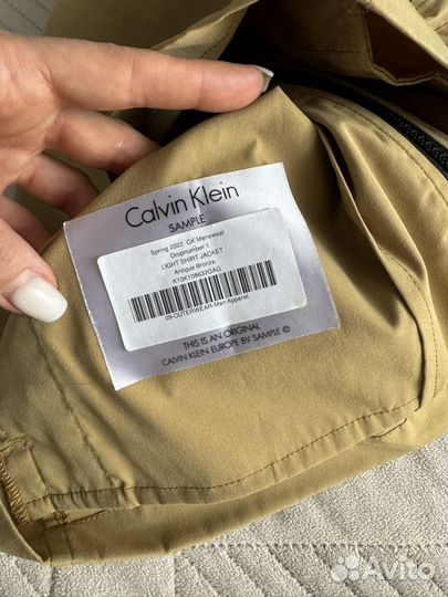 Куртка ветровка calvin klein M оригинал