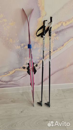 Лыжи детские беговые 110 см