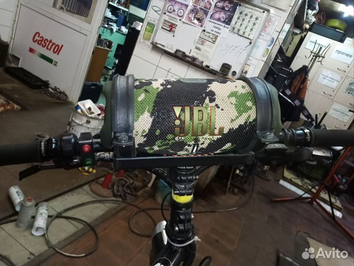 Крепление блютуз колонки на велосипед