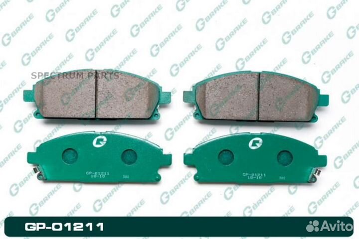 Gbrake GP01211 Колодки G-brake GP-01211
