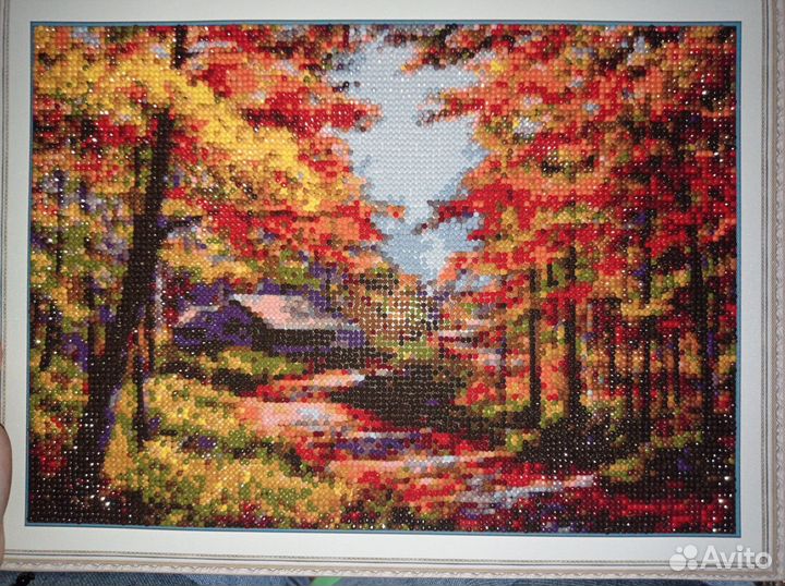 Готовые Картины природы алмазной мозайкой