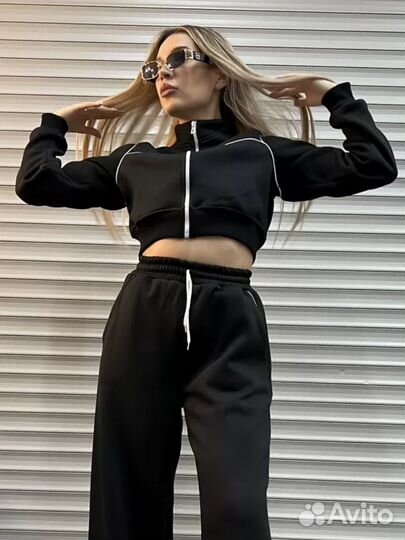 Спортивный костюм теплый с начесом