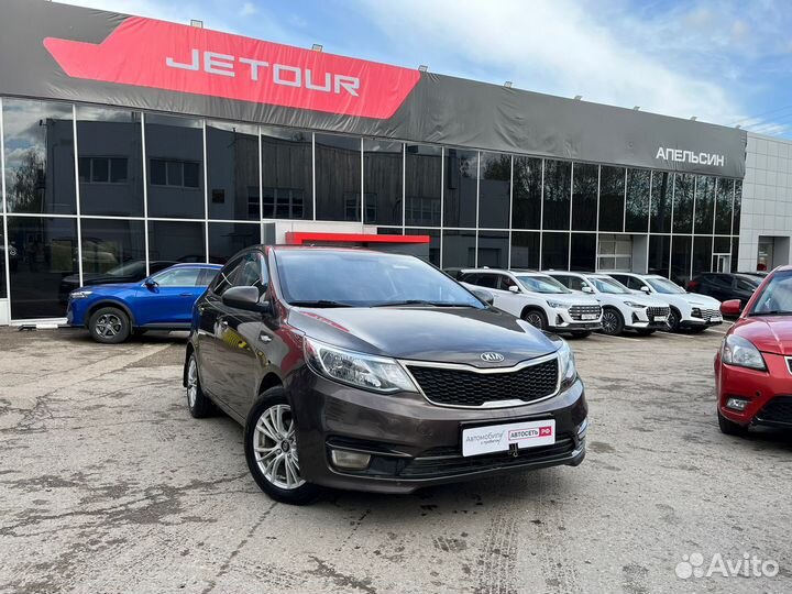 Kia Rio 1.6 МТ, 2015, 120 200 км