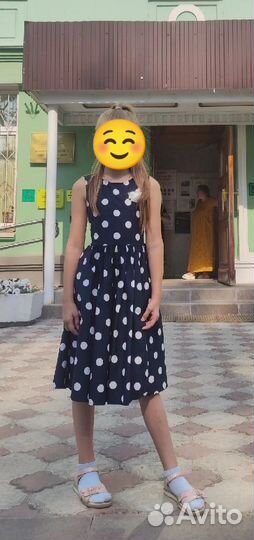 Платье на девочку нарядное хлопковое play today