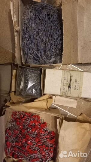 Радиодетали и платы СССР