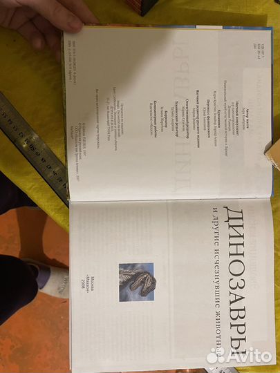 Книга про динозавров