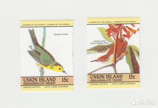 Почтовые марки Гренадины и Сент-Винсент 1985 Птицы