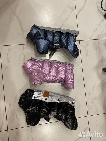 Зимний пуховик для собак