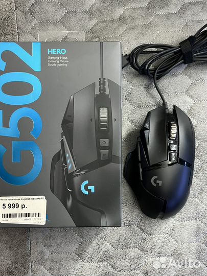 Игровая мышь logitech G502 Hero