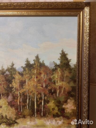 Картина маслом на холсте пейзаж