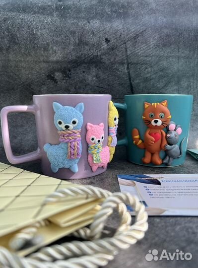 Кружки ручной работы