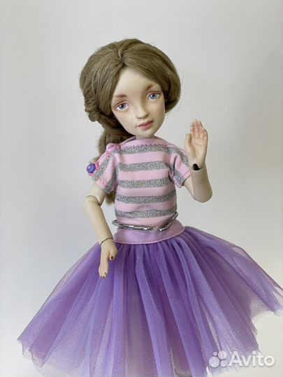 Авторская шарнирная кукла