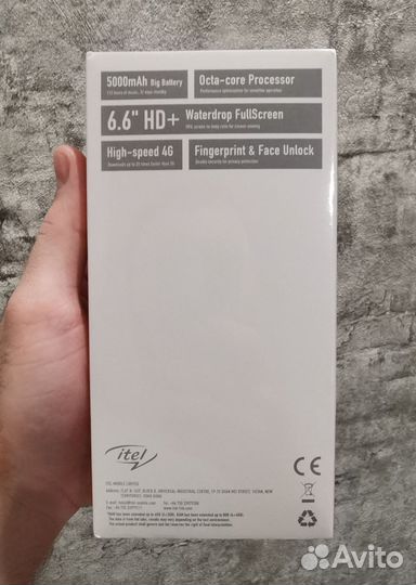 Itel A60s, 4/128 ГБ