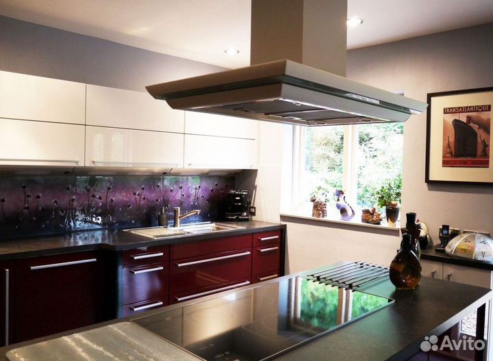 Защитное стекло на кухонный фартук