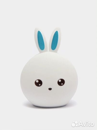 Сенсорный силиконовый светильник Зайчик с пультом