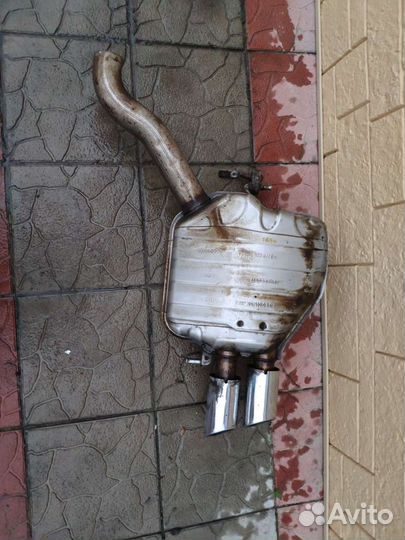 Глушитель audi a4 b8.5