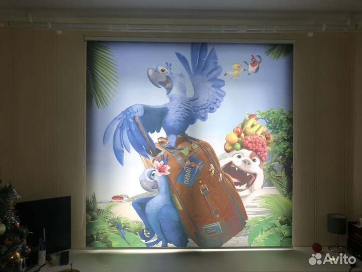 Рулонные шторы с Фотопечатью