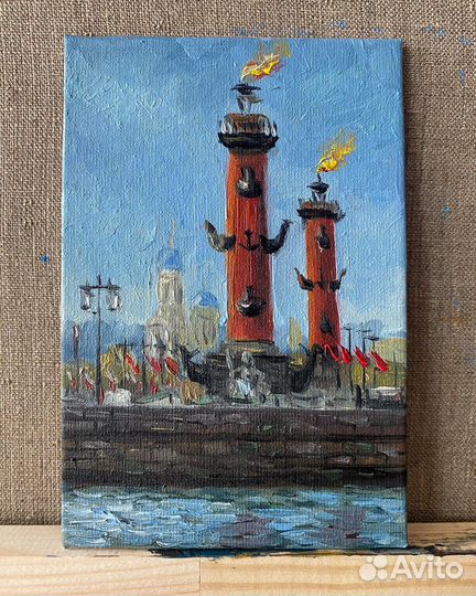 Картина / этюд с Питером