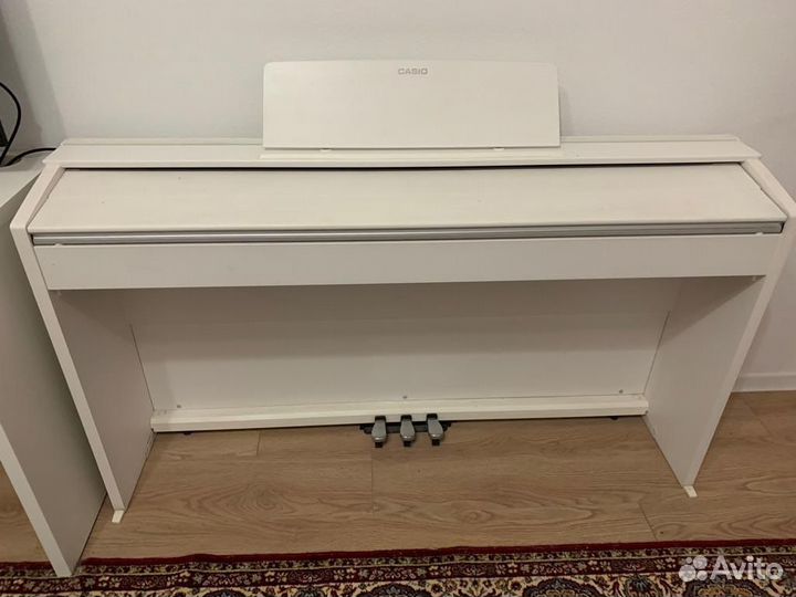 Цифровое фортепиано casio Privia 870 белое
