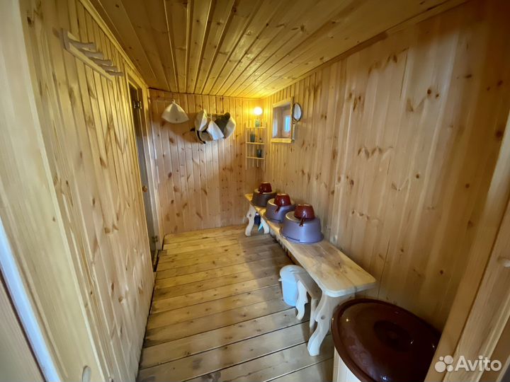 Аренда бани с беседкой-барбекю. Банный чан