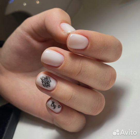 Комбинированный маникюр