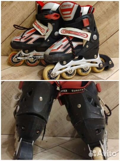 Ролики детские раздвижные р-ры 27-30, 31-34, 32-35