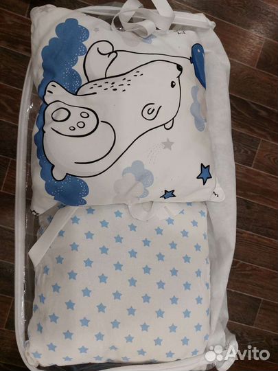 Бортики в кроватку