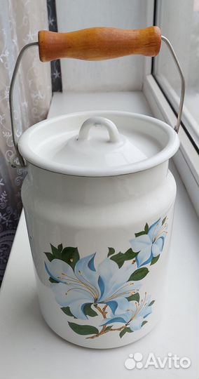 Бидон эмалированный СССР