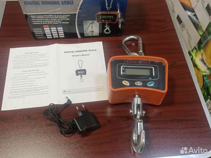 Весы крановые 300 кг, новые