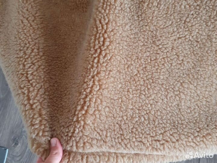 Плед одеяло покрывало из овчины