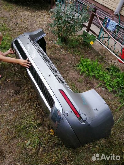 Оригинальный задний бампер Mercedes