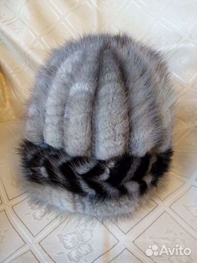 Шапка и берет р.54-56. Норка