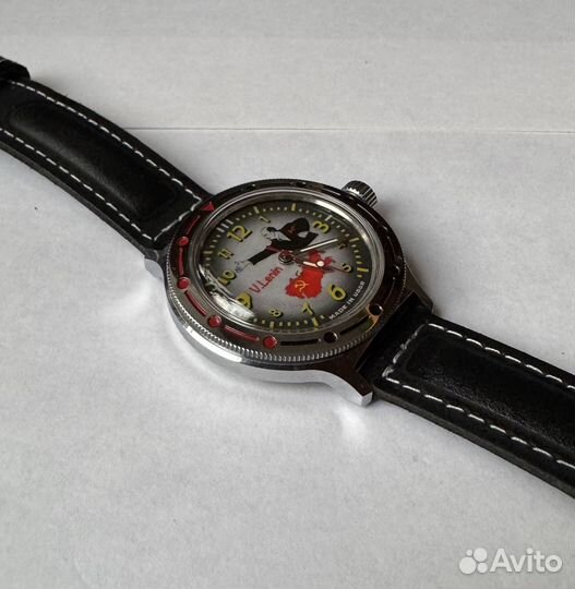 Часы Командирские с Лениным, автородзавод, СССР