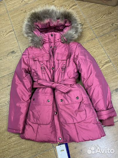Новая зимняя куртка для девочки 164