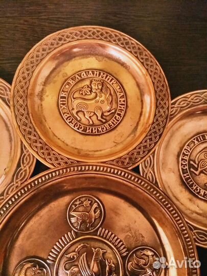 Тарелка настенная Владимир Дмитриевский собор 12в