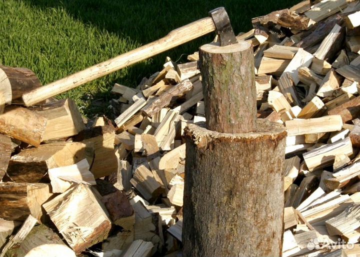 Дрова крупноколотые