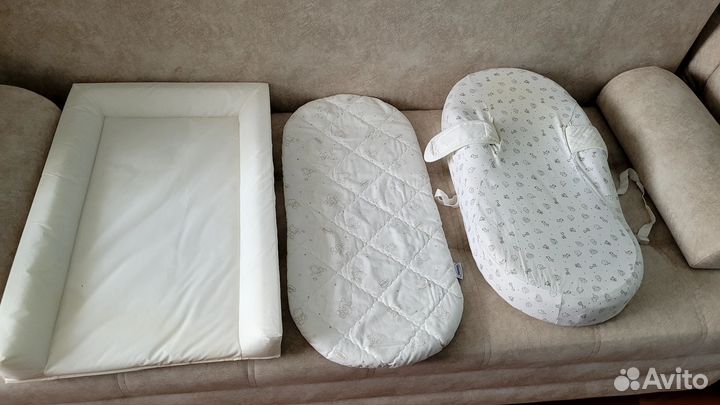 Кокон, матрасик и доска для пеленания