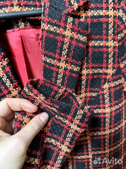 Пиджак в клетку