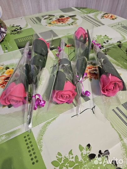 Букет цветов из мыла