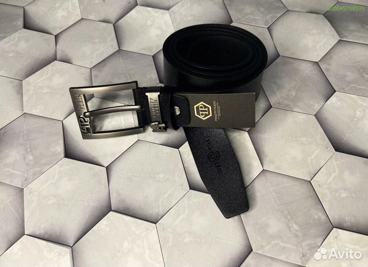 Кожаный Мужcой peмeнь Philipp Plein